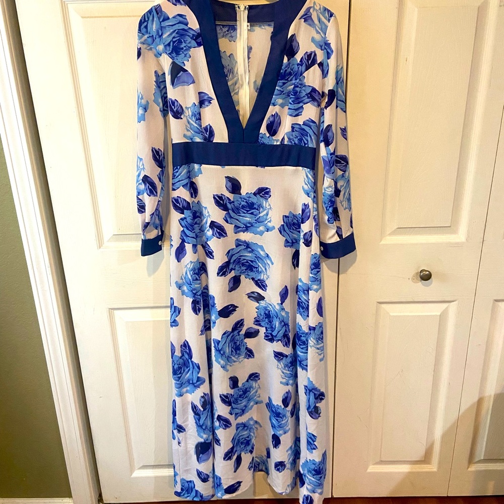 Floral maxi dress